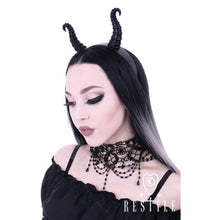Cargar imagen en el visor de la galería, Maleficent Horns Diabolical Headpiece