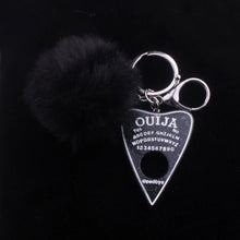 Cargar imagen en el visor de la galería, Ouija Acrylic Keychain with Pom Pom