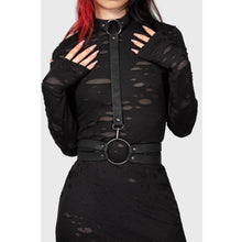 Cargar imagen en el visor de la galería, Sinners Glimmer Long Sleeve Dress