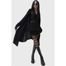 Cargar imagen en el visor de la galería, Last Quarter Hooded Cardigan