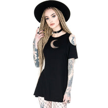 Cargar imagen en el visor de la galería, Crescent Moon Mesh Tunic Dress