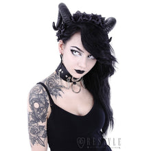 Cargar imagen en el visor de la galería, Sinister & Roses Gothic Headpiece