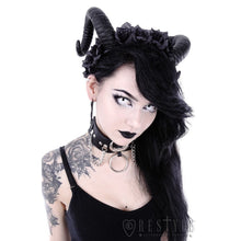 Cargar imagen en el visor de la galería, Sinister & Roses Gothic Headpiece