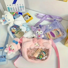 Cargar imagen en el visor de la galería, Sanrio Plush Clutch Bag