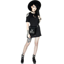 Cargar imagen en el visor de la galería, Crescent Moon Mesh Tunic Dress