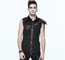 Cargar imagen en el visor de la galería, SHT02901 Punk Soldier Men Shirt