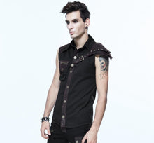 Cargar imagen en el visor de la galería, SHT02901 Punk Soldier Men Shirt