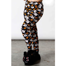 Cargar imagen en el visor de la galería, Haunted Pumpkin Lounge Leggings