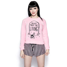 Cargar imagen en el visor de la galería, Pink Never Trust The Living Pajama Set
