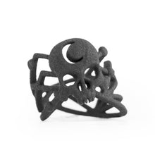 Cargar imagen en el visor de la galería, Sands Of Time Ring in Black
