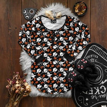 Cargar imagen en el visor de la galería, Haunted Pumpkin Sleep Dress