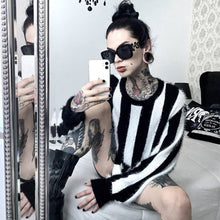 Cargar imagen en el visor de la galería, Stripe Me Down Sweater