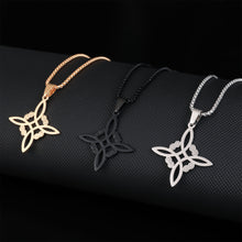 Cargar imagen en el visor de la galería, Witch&#39;s Knot Necklace
