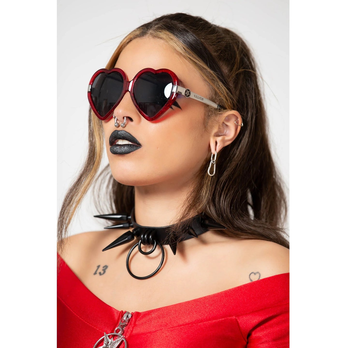 Disco Enfer Sunglasses [SCARLET]