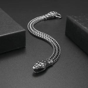 Steel Snake Bracelet