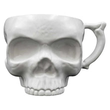 Cargar imagen en el visor de la galería, Anatomical Skull Mega Mug White
