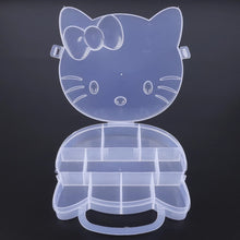 Cargar imagen en el visor de la galería, Hello Kitty Plastic Jewelry Storage Small Box
