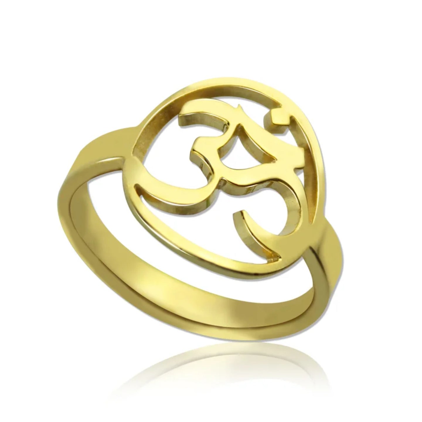 Indian Talisman Om Ring