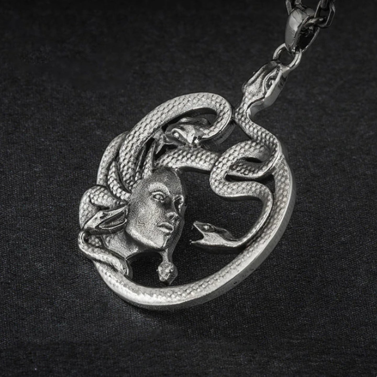 Medusa Amulet Necklace