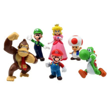 Cargar imagen en el visor de la galería, Super Mario Bros Figures Set
