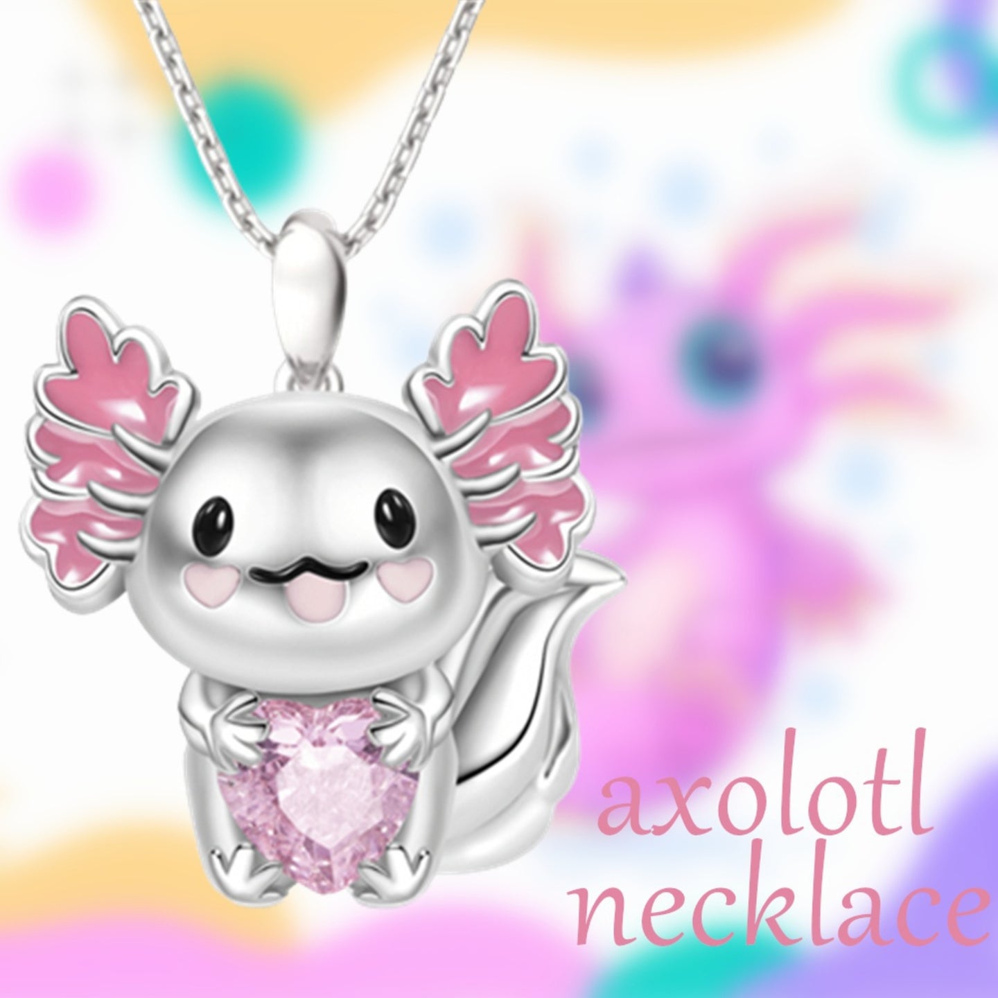 Lovely Axolotl Necklace