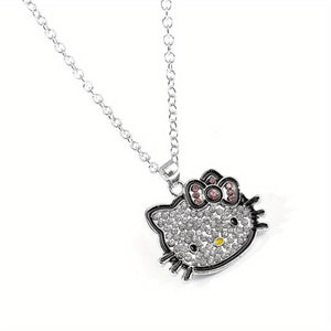 Hello Kitty with Shinny Stones Necklace