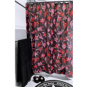 Devil's Play Shower Curtain