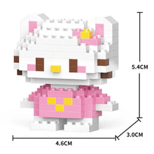 Cargar imagen en el visor de la galería, Hello Kitty Figure with Building Blocks

