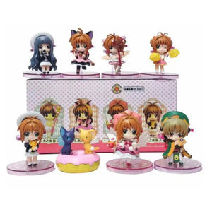 Sakura Card Capton Anime Figure Set