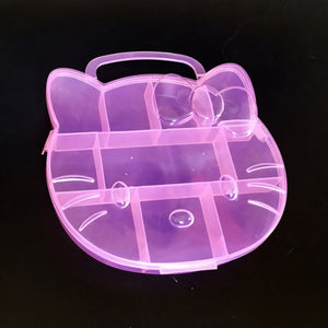 Hello Kitty Plastic Jewelry Storage Small Box