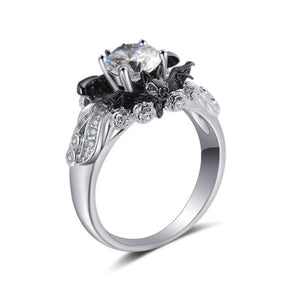 Romantic Bat Zirconia Ring