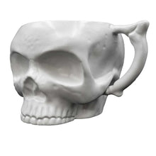 Cargar imagen en el visor de la galería, Anatomical Skull Mega Mug White
