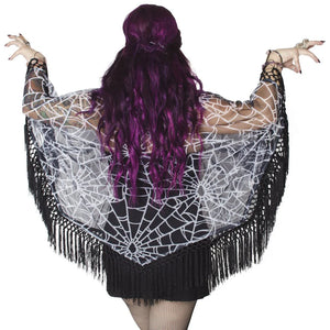 Spiderweb Mesh Cape