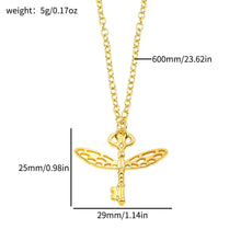 Cargar imagen en el visor de la galería, Golden Snitch Wings Necklace
