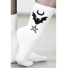 Cargar imagen en el visor de la galería, Bat Magic Socks [WHITE]
