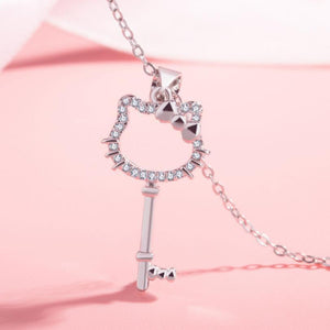 Hello Kitty Key Necklace