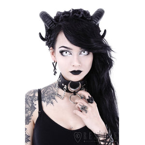 Sinister & Roses Gothic Headpiece