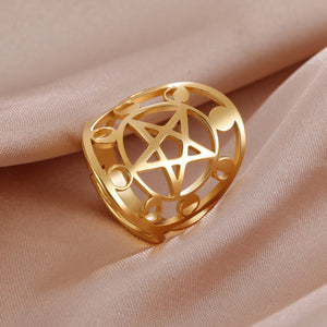 Viking Pentagram Ring