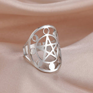 Viking Pentagram Ring