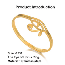 Cargar imagen en el visor de la galería, Small Eye of Horus Ring
