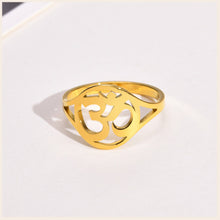Cargar imagen en el visor de la galería, Indian Talisman Om Ring
