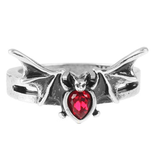 Vamp Bat Ring [RED]