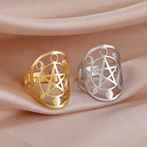 Viking Pentagram Ring