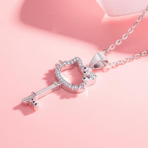 Hello Kitty Key Necklace