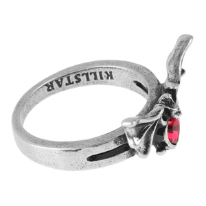 Vamp Bat Ring [RED]