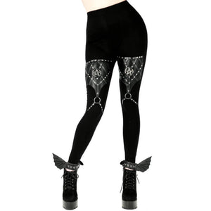 Pentagram Harness Leggings