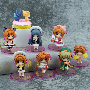 Sakura Card Capton Anime Figure Set