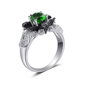 Romantic Bat Zirconia Ring