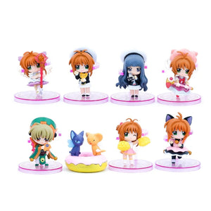 Sakura Card Capton Anime Figure Set