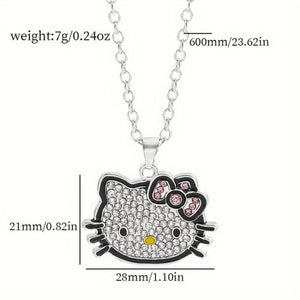 Hello Kitty with Shinny Stones Necklace